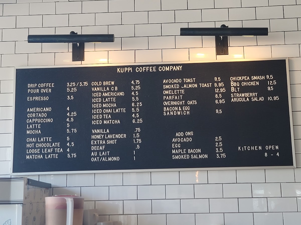 Menu Kuppi Coffee Company-1